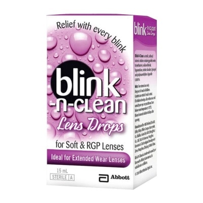 BLINK N Clean Lens Drops 15ml