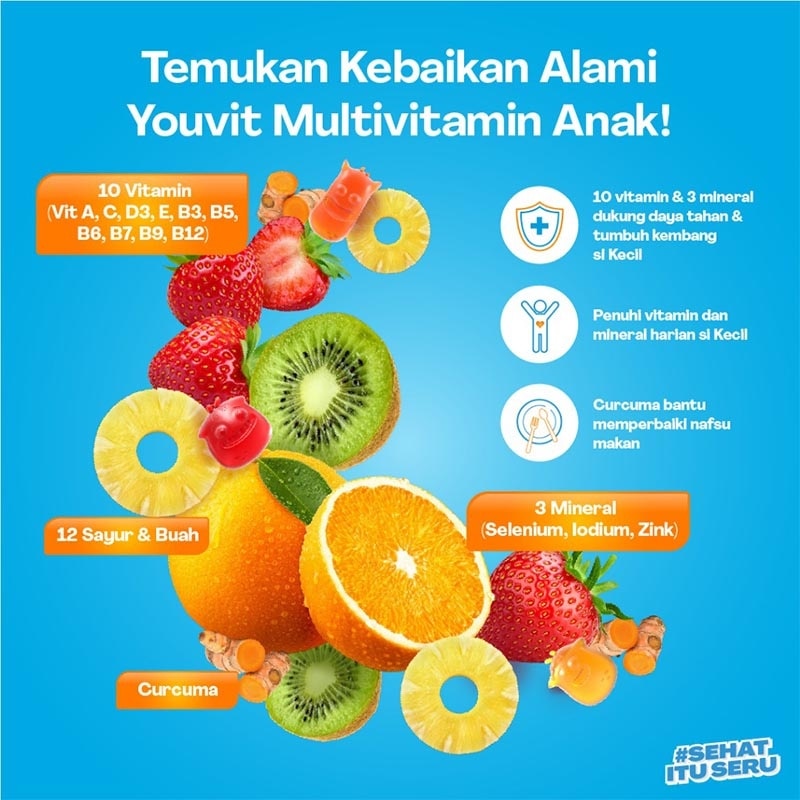 Multivitamin Anak Gummy 30'S