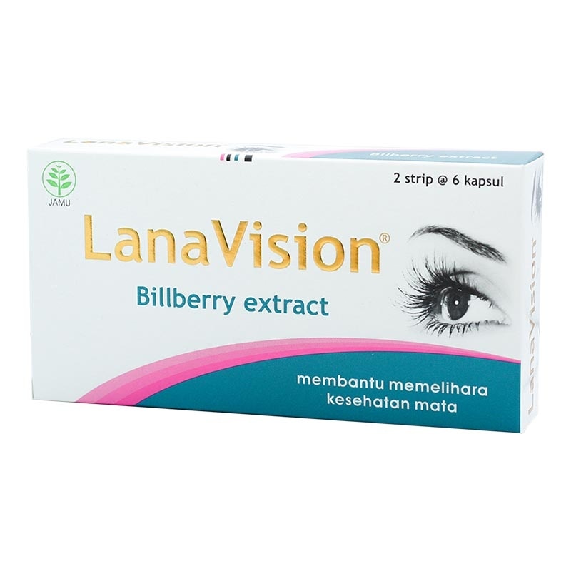 Billberry Extract 2 Strip @ 6 Kapsul