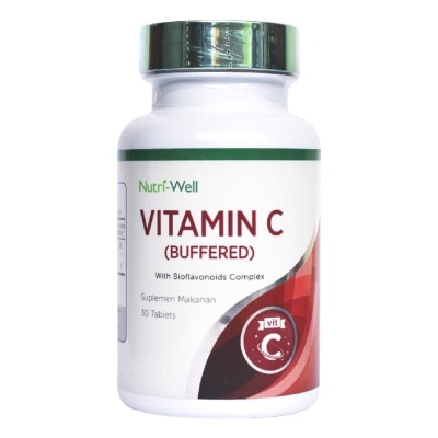 NUTRIWELL Vitamin C Buffered Tablet 30'S