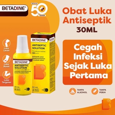BETADINE - Antiseptic Solution 30ml