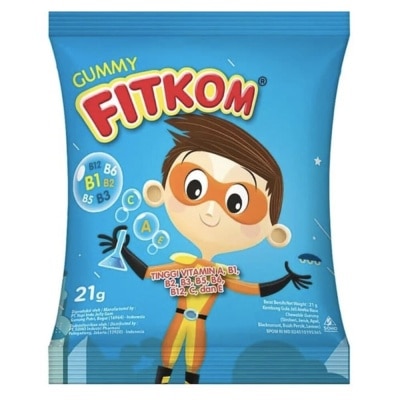 FITKOM Gummy Suplement Blue 21g