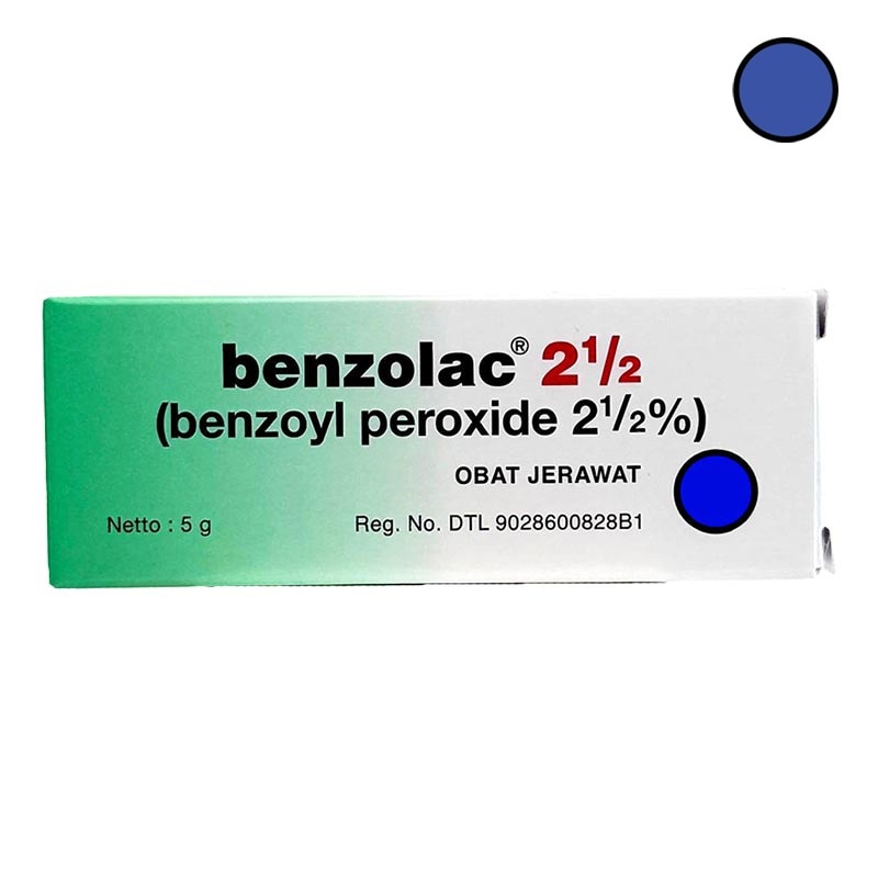 Benzolac 2.5% Gel 5g