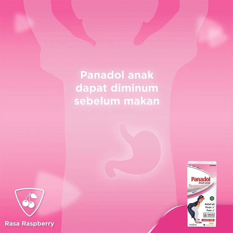 Anak Sirup 1-6 Tahun Rasa Raspberry 60ml