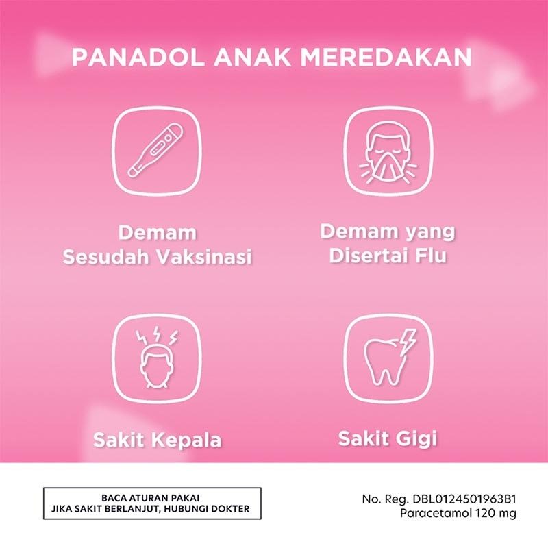 Anak Chewable 2-12 Tahun Tablet Kunyah 10'S (Strip)