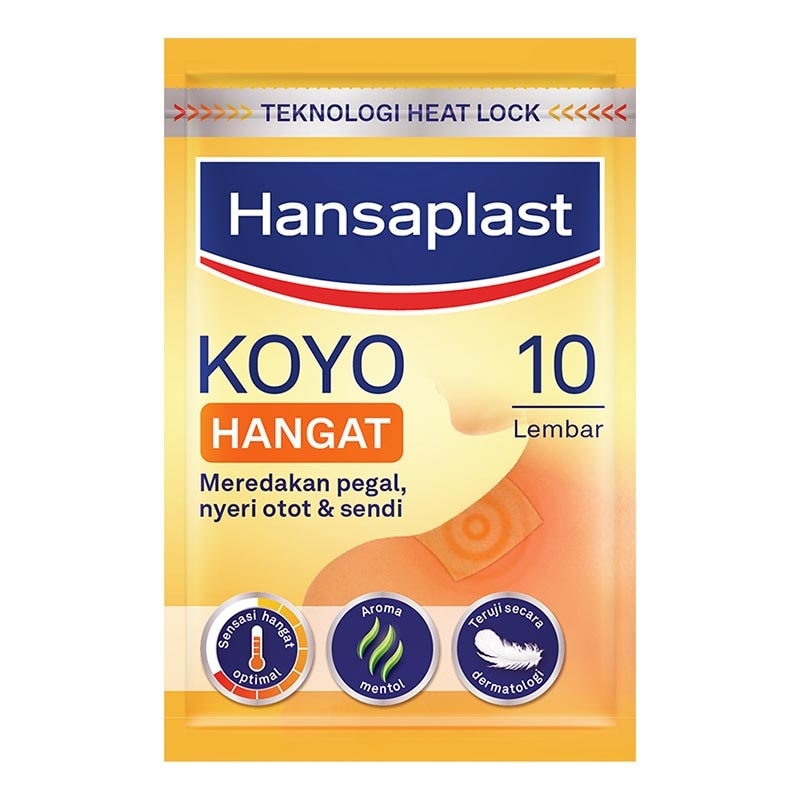 Koyo Hangat Resealable isi 10 P3K Zip Lock