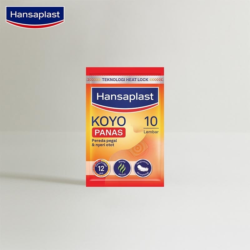 Hansaplast Koyo Panas Resealable 10's - Pereda Nyeri Pegal & Linu