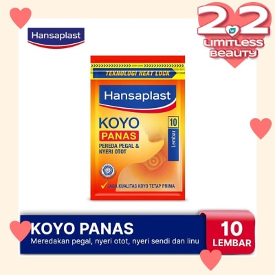 HANSAPLAST Hansaplast Koyo Panas Resealable 10 Strip