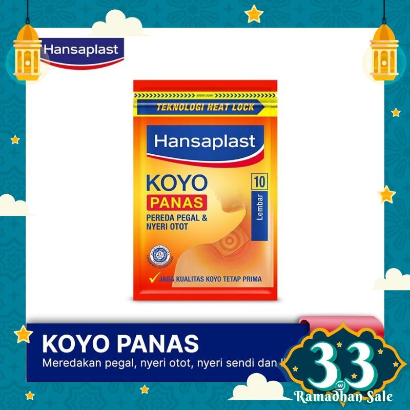 Hansaplast Koyo Panas Resealable 10 Strip