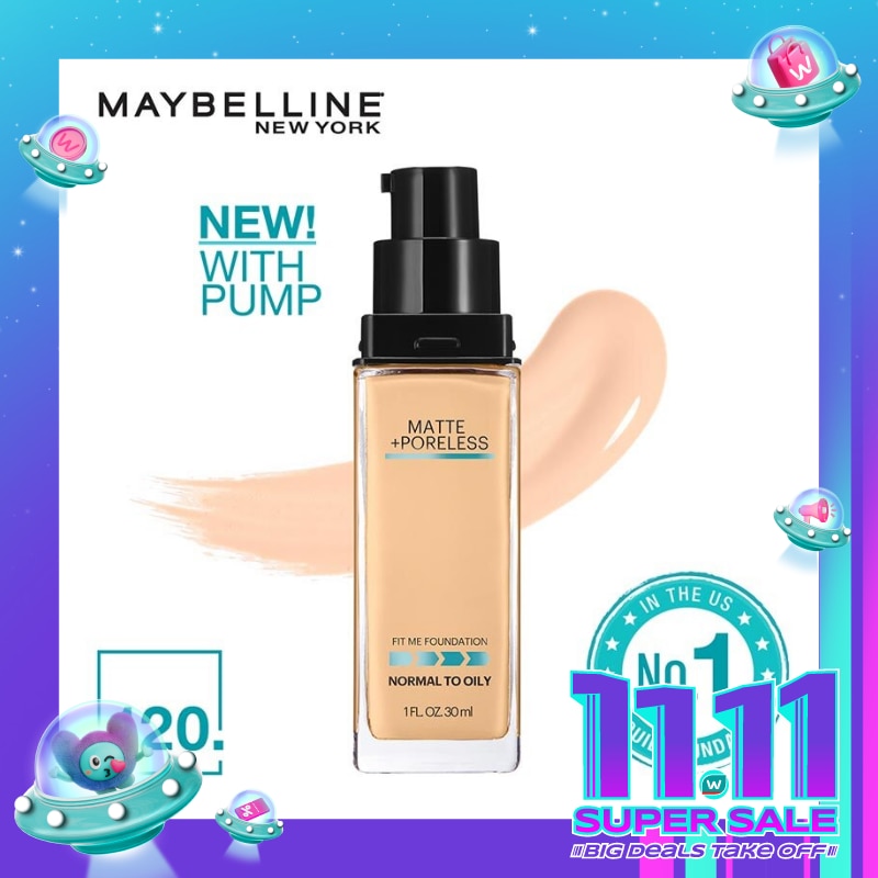 Fit Me! Matte + Poreless Foundation 120 Classic Ivory