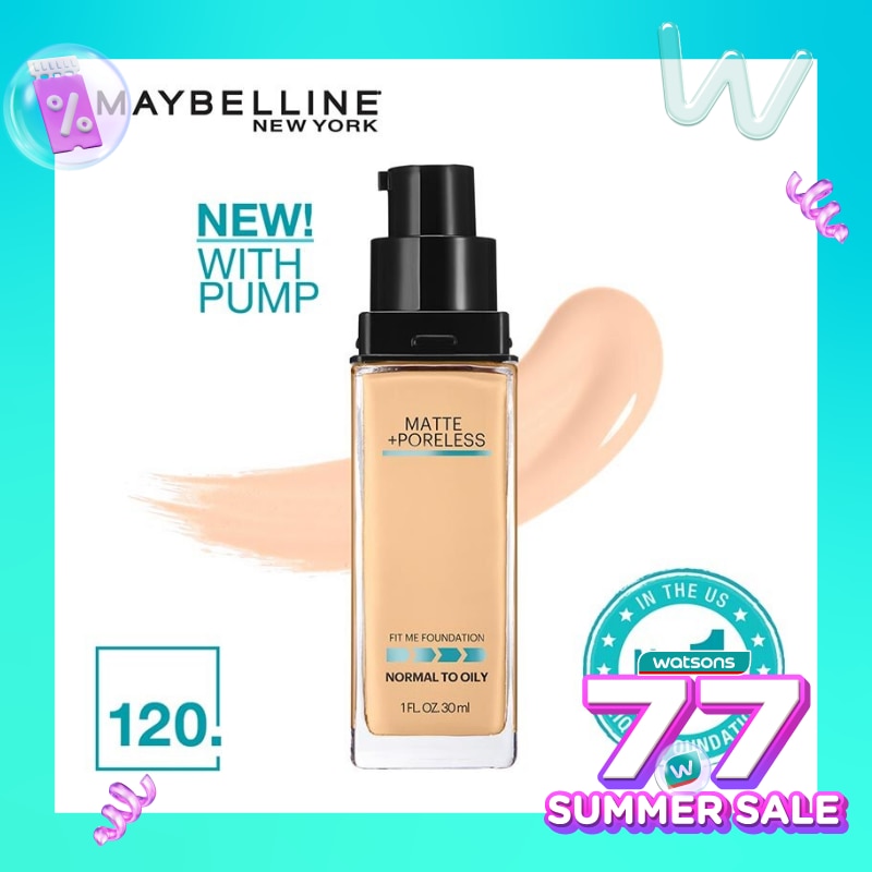 Maybelline Fit Me! Matte + Poreless Liquid Matte Foundation