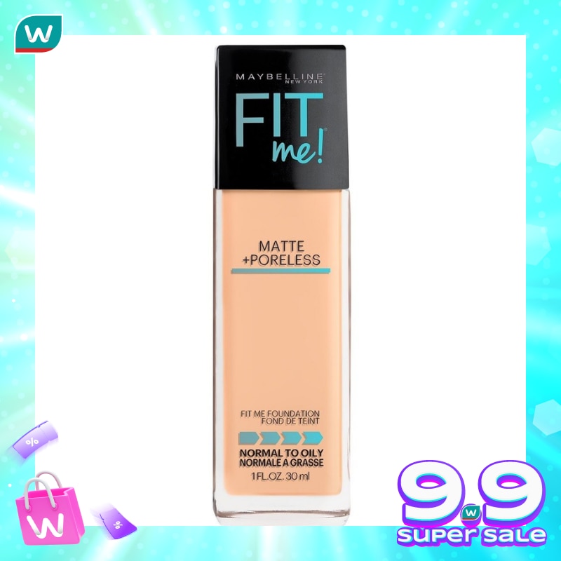 Maybelline Fit Me! Matte + Poreless Liquid Matte Foundation