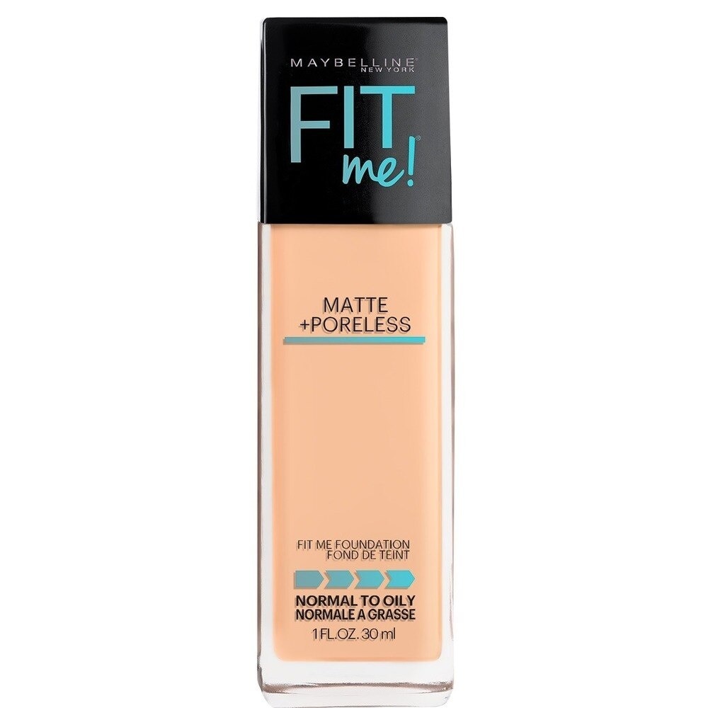 Promo Harga Maybelline Fit Me! Matte + Poreless Liquid Matte Foundation 125 Nude Beige 30 ml - Watsons