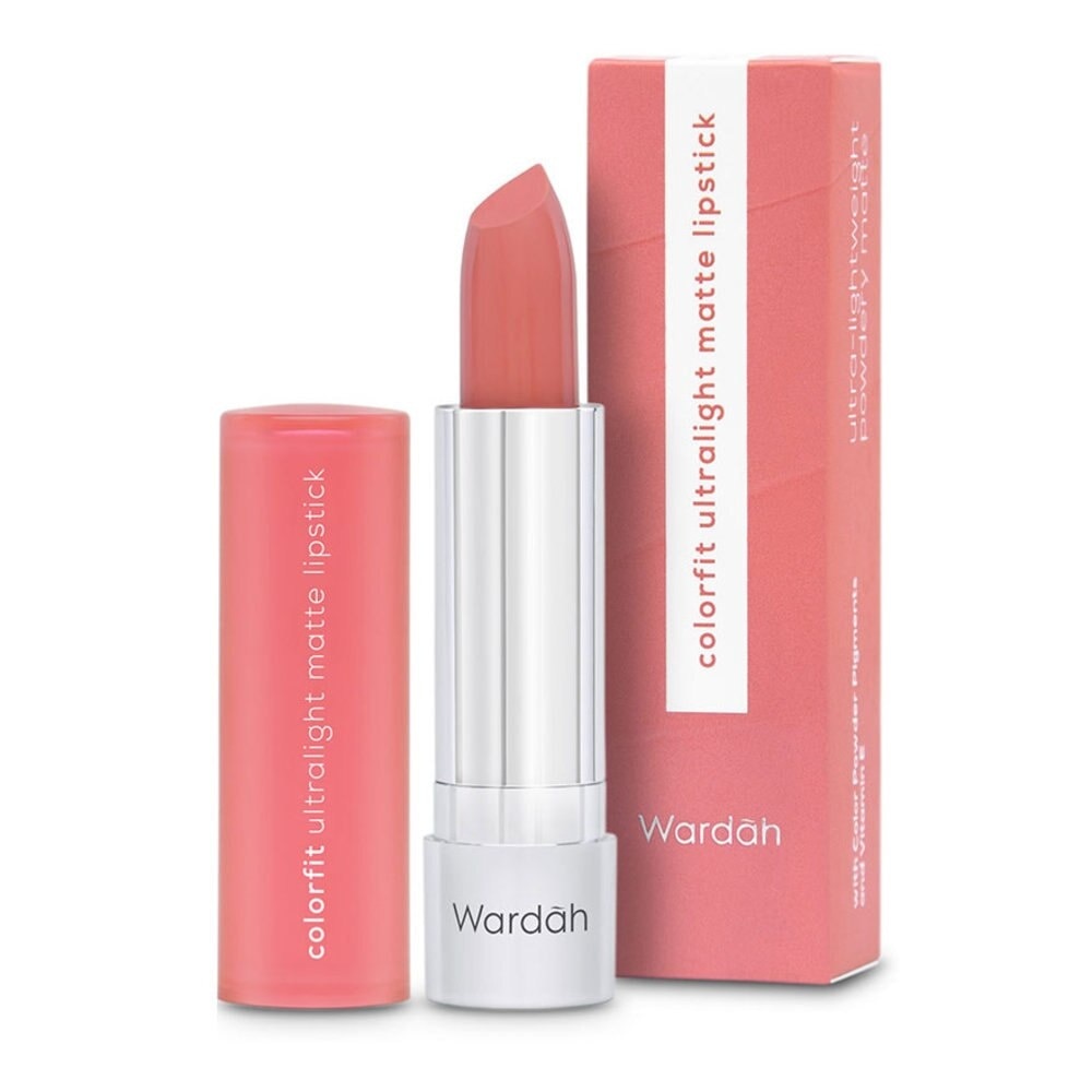 WARDAH Wardah Colorfit Ultralight Matte Lipstick 02 Summer Peach 4g