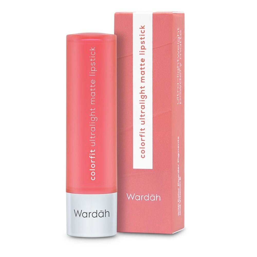 Wardah Colorfit Ultralight Matte Lipstick 02 Summer Peach 4g