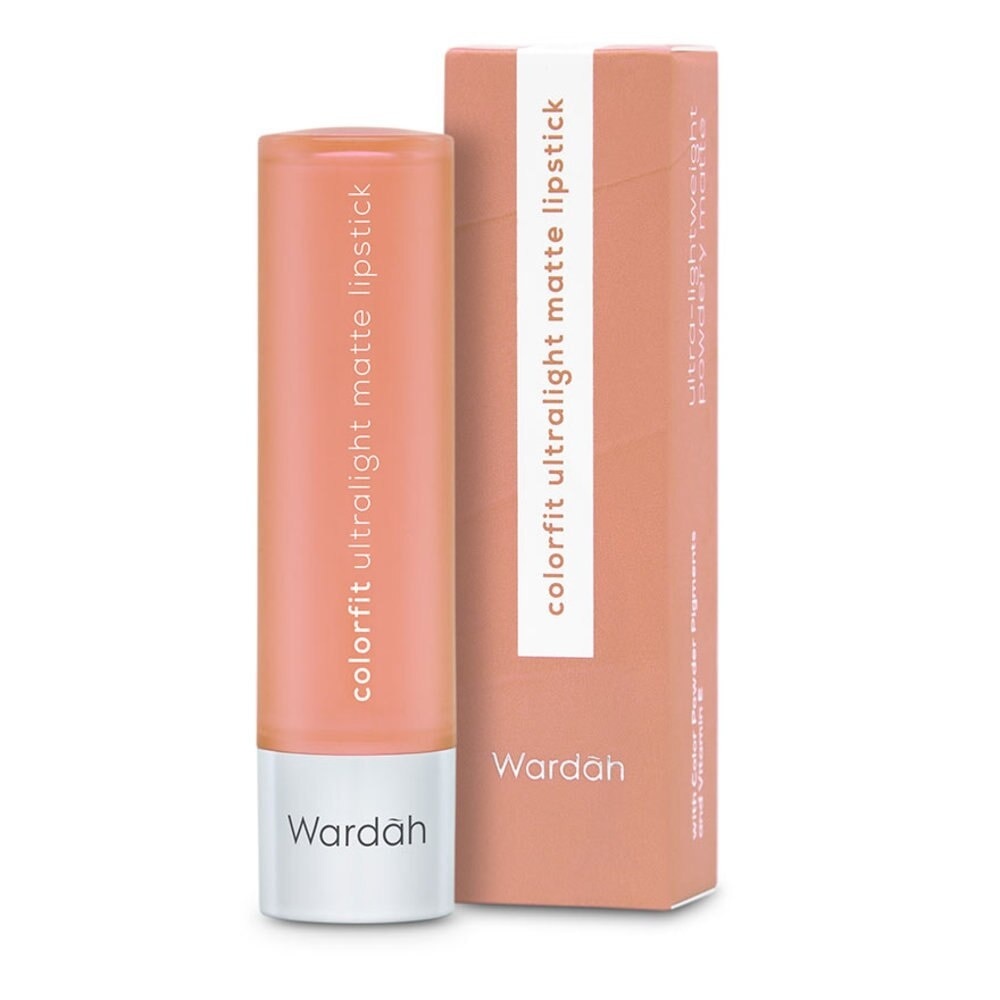 Wardah Colorfit Ultralight Matte Lipstick 03 Caramel Nude 4g