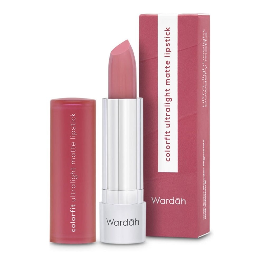 WARDAH Wardah Colorfit Ultralight Matte Lipstick 05 Blossom Pink 4g