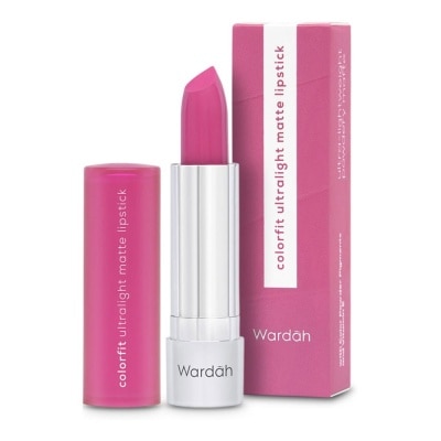 WARDAH Wardah Colorfit Ultralight Matte Lipstick 06 Punch Fuchsia 4g