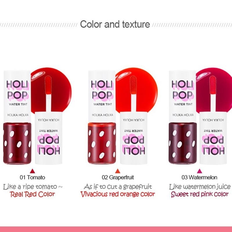 HOLIKA2 HOLI POP WATER TINT 01 TOMATO