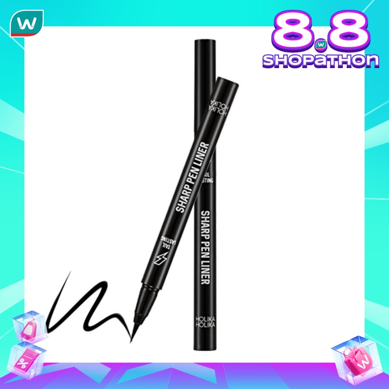 Holika Holika Tail Lasting Sharp Pen Liner 01 Ink Black 3.5g