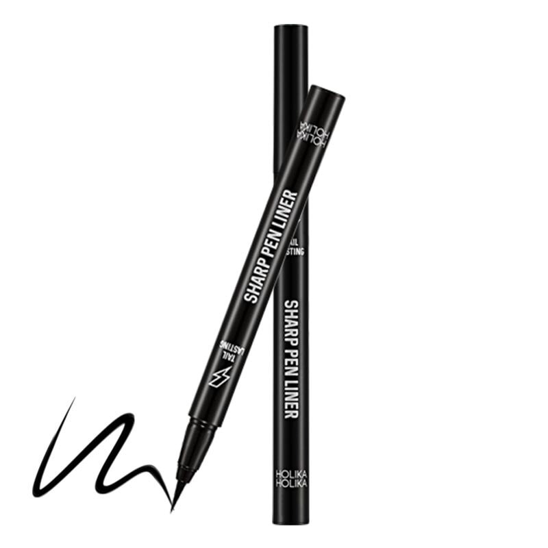 Holika Holika Tail Lasting Sharp Pen Liner 01 Ink Black 3.5g