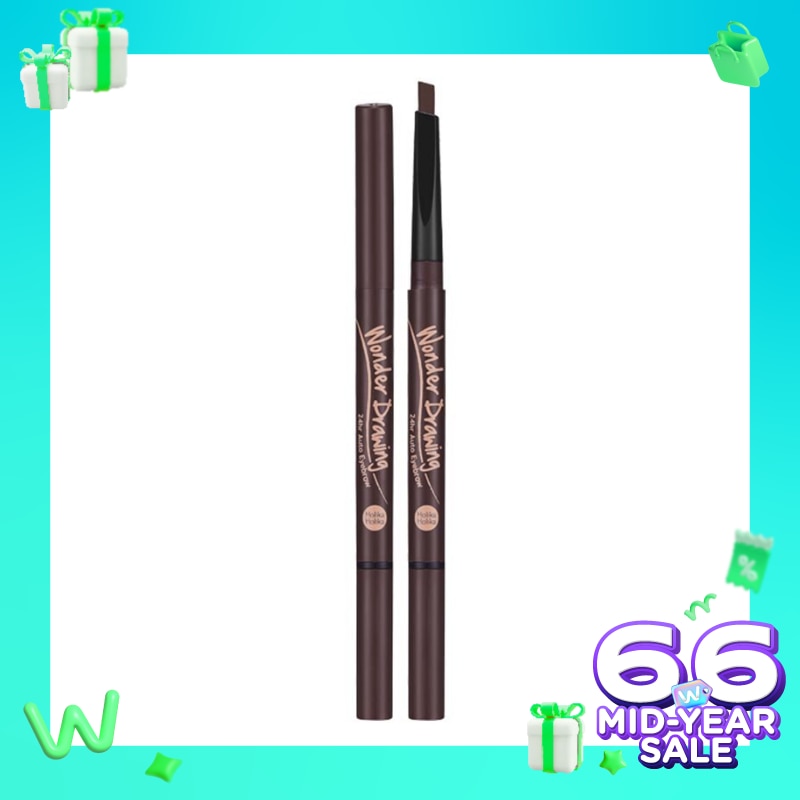 HOLIKA HOLIKA Holika Holika Wonder Drawing 24hr Auto Eyebrow 02 Dark Brown 0.09g
