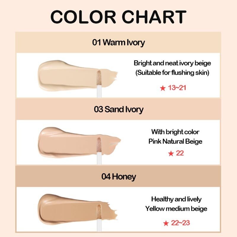 Holika Holika Hard Cover Liquid Concealer 04 Honey 7g