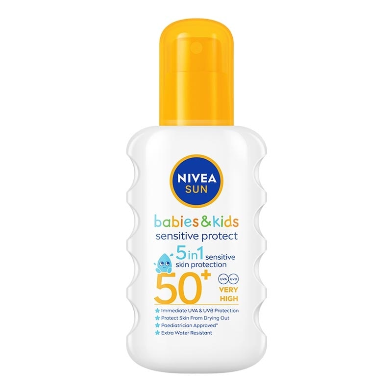 Nivea Sun Kids Body Serum Extra Protect Ultra Sensitive  SPF 50+  200ml - Sunscreen bayi anak sensitif