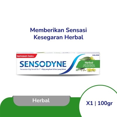 SENSODYNE Pasta Gigi Herbal 100g