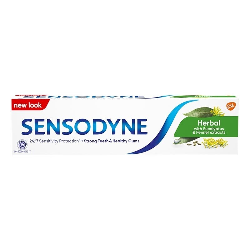 Promo Harga Sensodyne Pasta Gigi Herbal 100 gr - Watsons