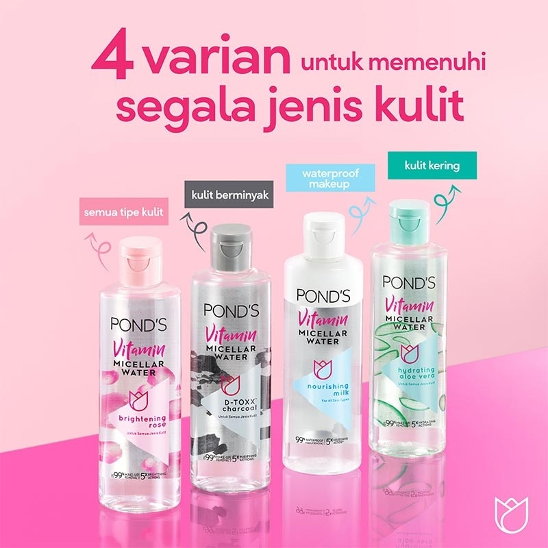 Ponds Rose Micellar Water 235ml