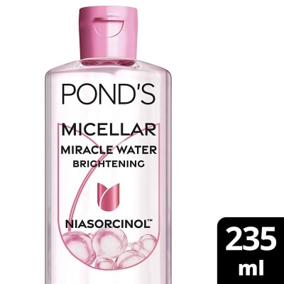 PONDS Vitamin Micellar Water (Makeup Remover) Brightening Rose 235ml