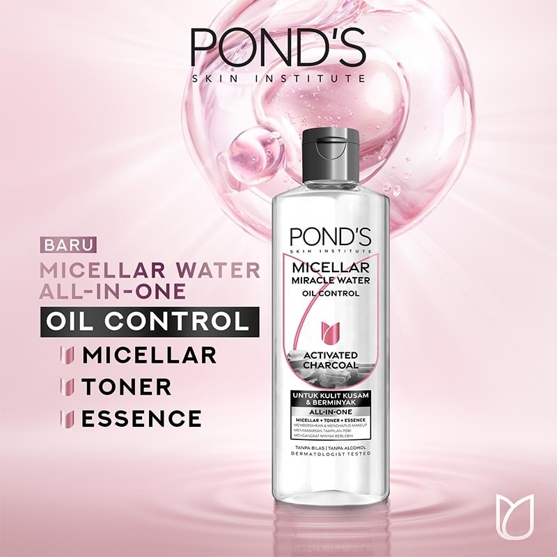 Ponds Charcoal Micellar Water 100ml