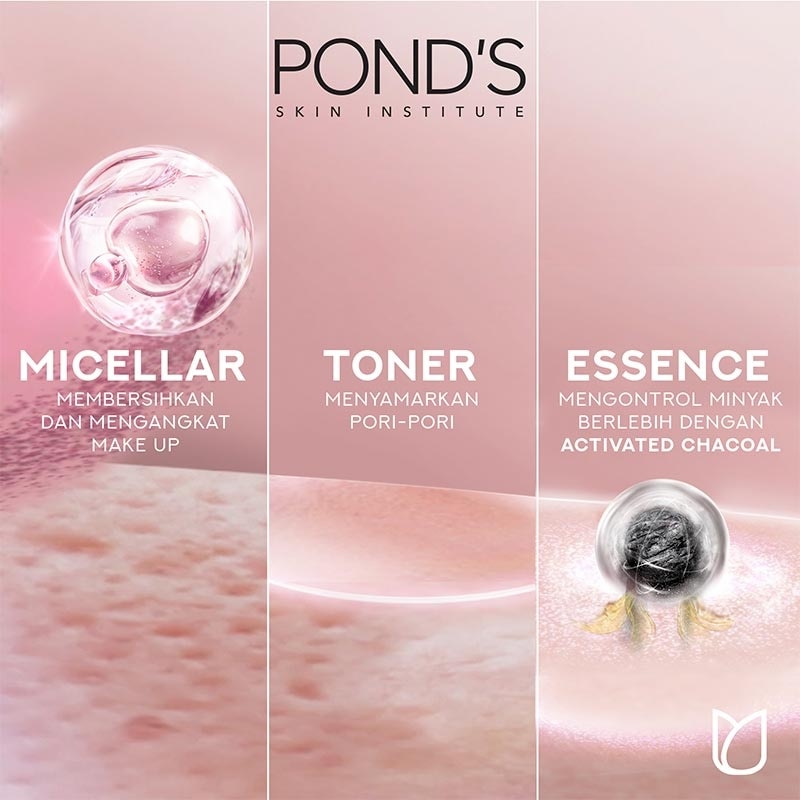 Ponds Charcoal Micellar Water 100ml