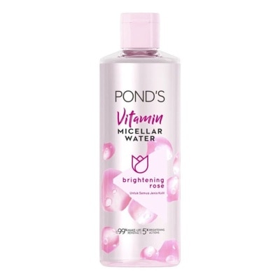 PONDS Vitamin Micellar Water (Makeup Remover) Brightening Rose 100ml