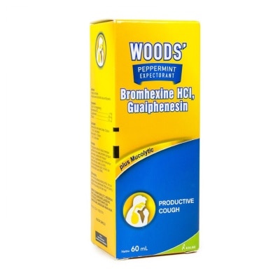 Woods Woods Peppermint Expectorant Sirup 60ml