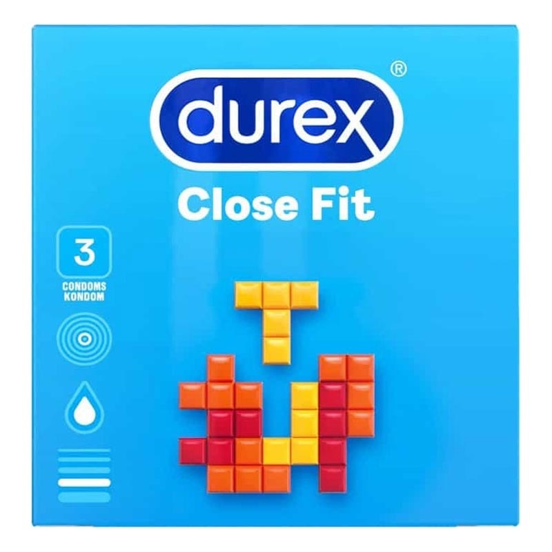 Durex Close Fit 3'S