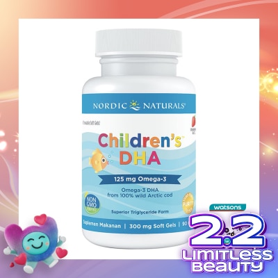 NORDIC Children's DHA Softgel 90'S