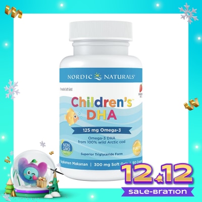 NORDIC Children's DHA Softgel 90'S