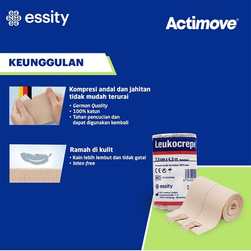 Leukocrepe 7.50cm X 4.5m