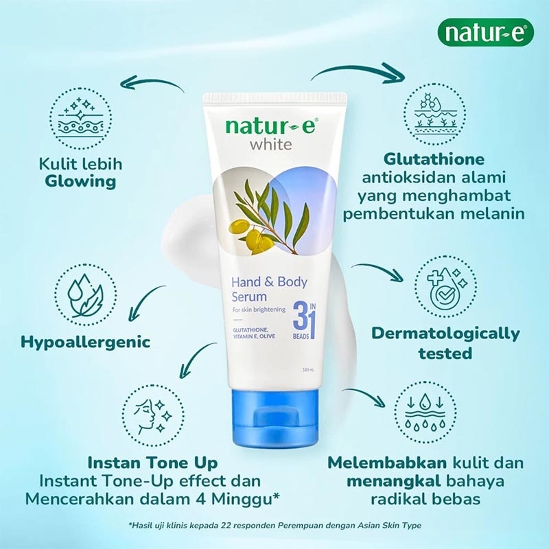 White Hand & Body Serum 180ml