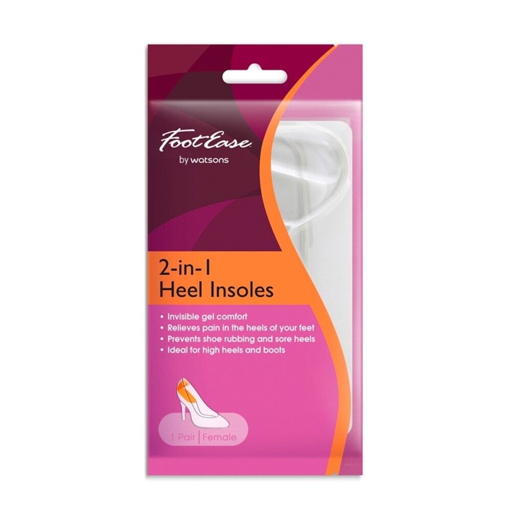 Footease By Watsons 2-in-1 Heel Insoles