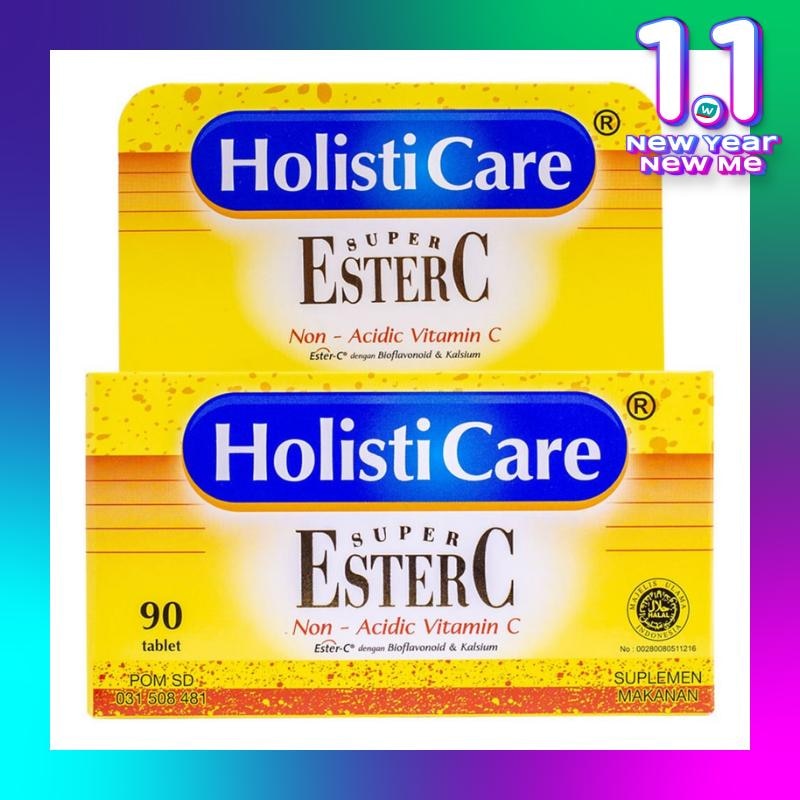 Super Ester C Non-Acidic Vitamin C Holisticare Ester C 90 Tablet