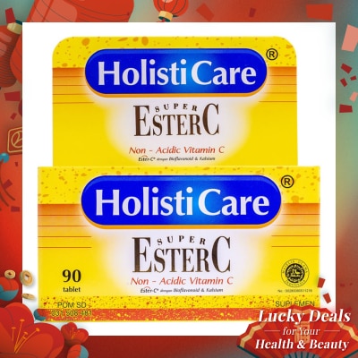 HOLISTICARE Super Ester C Non-Acidic Vitamin C Holisticare Ester C 90 Tablet