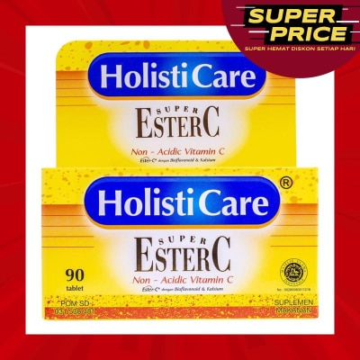 HOLISTICARE Super Ester C Non-Acidic Vitamin C Holisticare Ester C 90 Tablet