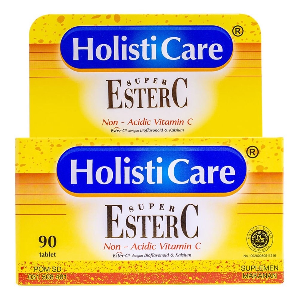 Super Ester C Non-Acidic Vitamin C Holisticare Ester C 90 Tablet