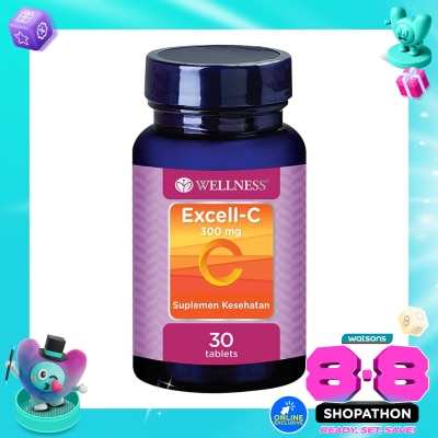 WELLNESS - Excell-C 300 Tablet 30'S image