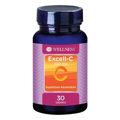WELLNESS Excell C 300Mg 30 Tablet
