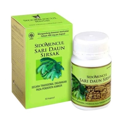 SM HERBAL SIDOMUNCUL Sari Daun Sirsak 50s