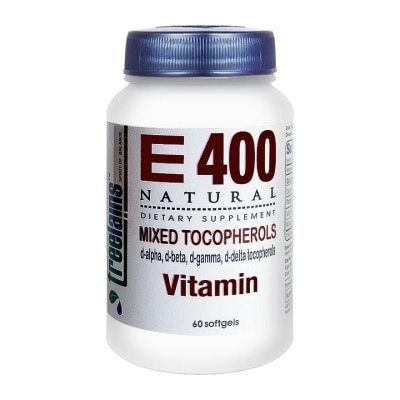 TREELAINS TREELAINS Vitamin E 400mg Natural Mixed Tocopherols 60 Softgels